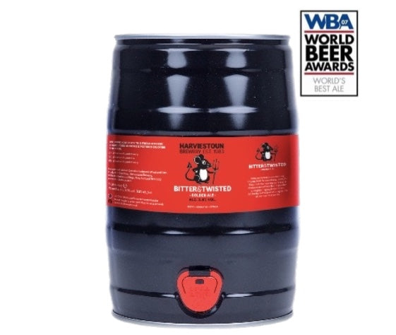 Bitter & Twisted 5L 3.8% ABV mini keg