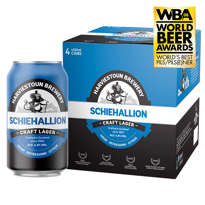 Schiehallion Lager 4.8% ABV