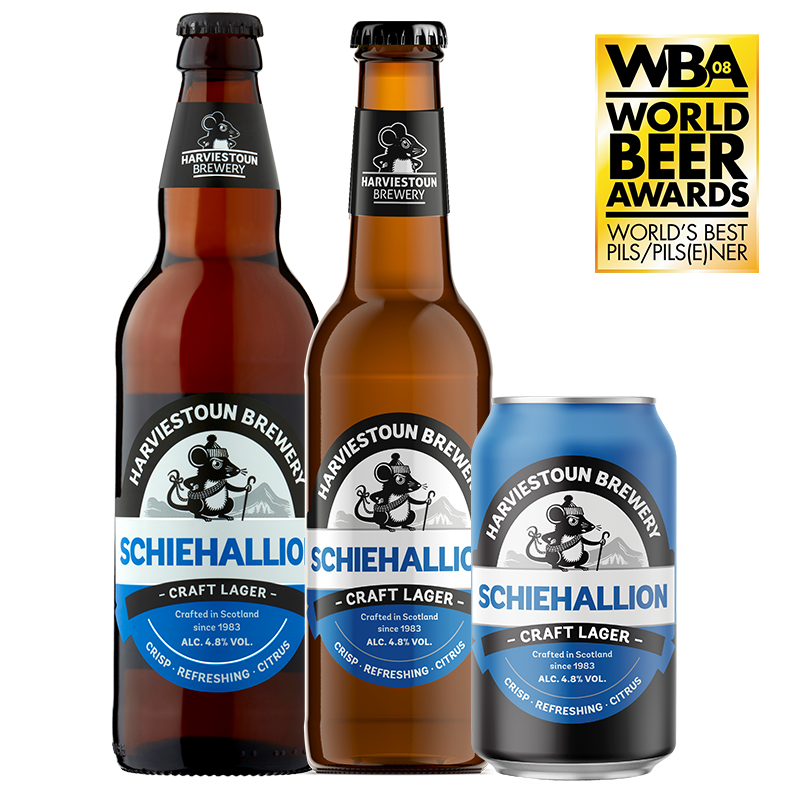 Schiehallion Lager 4.8% ABV