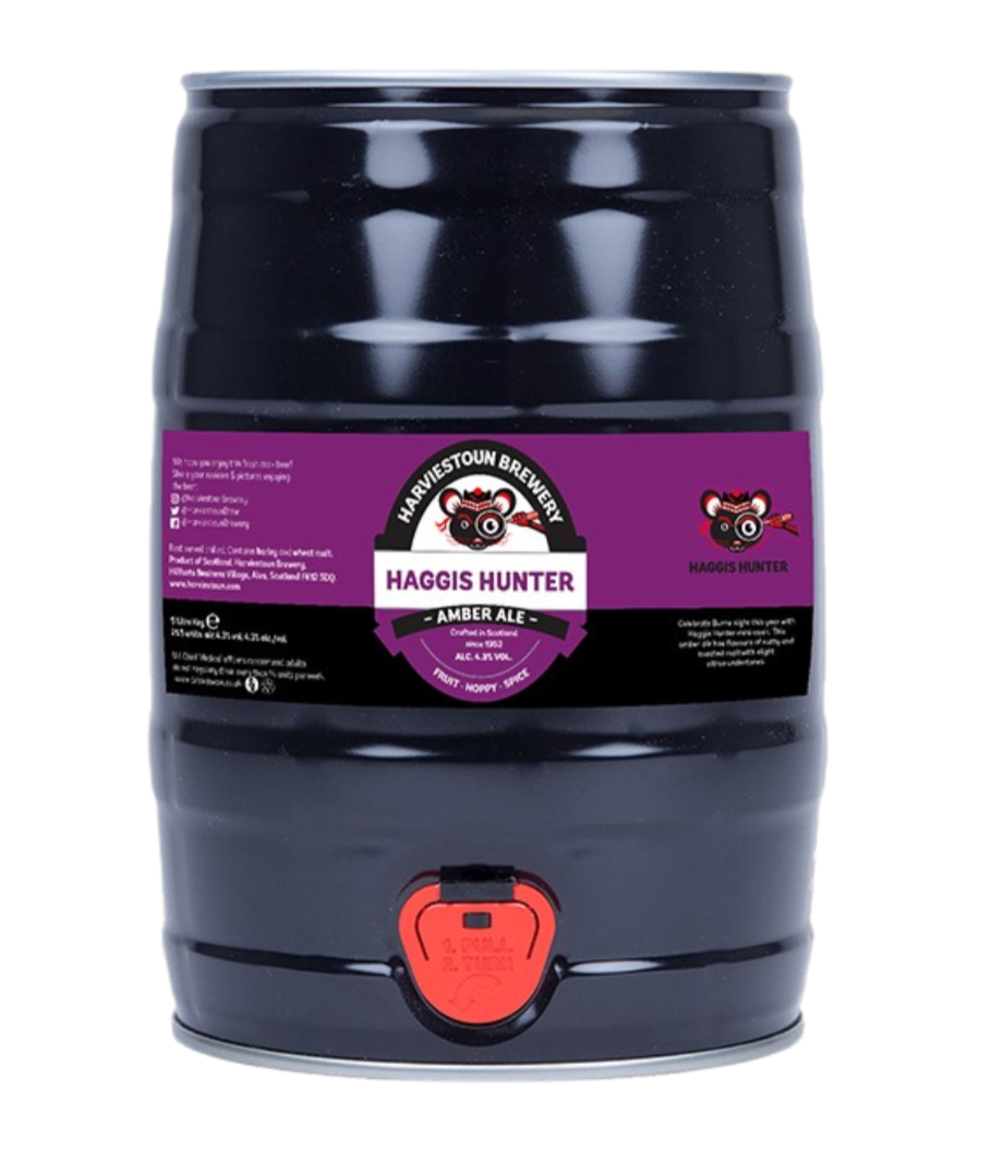 Haggis Hunter 5L 4.3% ABV mini keg