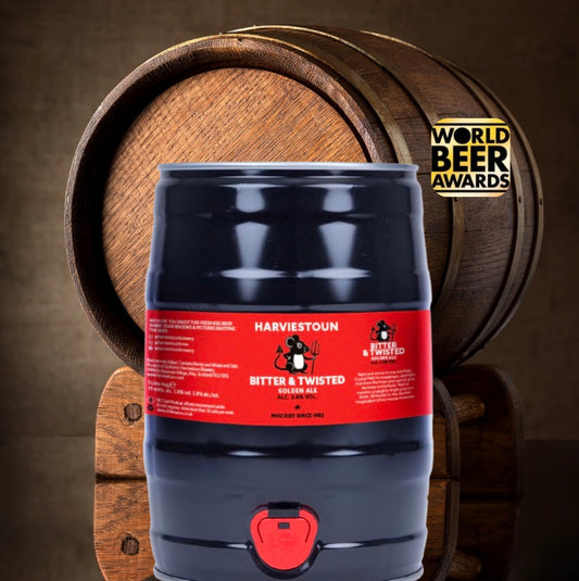 Bitter & Twisted 5L 3.8% ABV mini keg