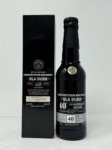 Individual Bottle Conditioned Ola Dubh 40th Anniversary Edition (price per 1x330ml bottle)