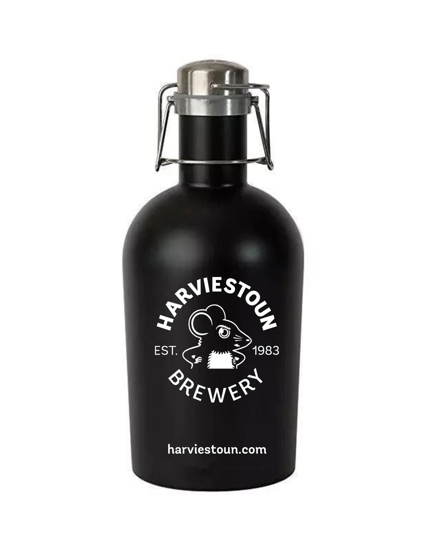Powdered Steel 1l Swing Cap Growler -